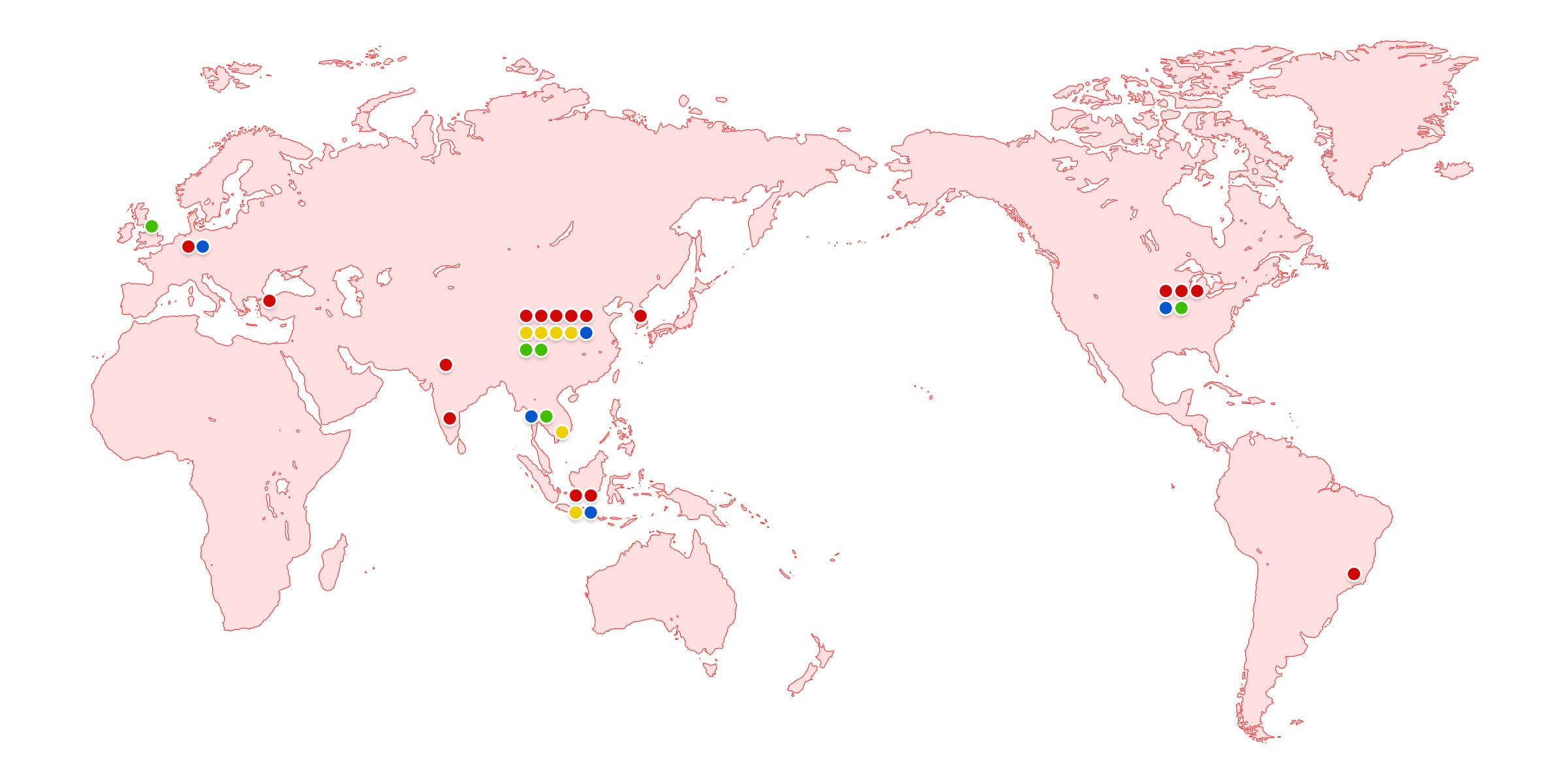 world map