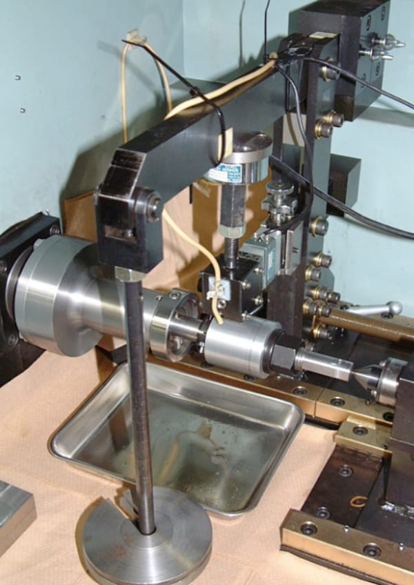 Ring on rotor friction testing machine